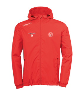 uhlsport Essential Regenjacke Rot Weiss F03 