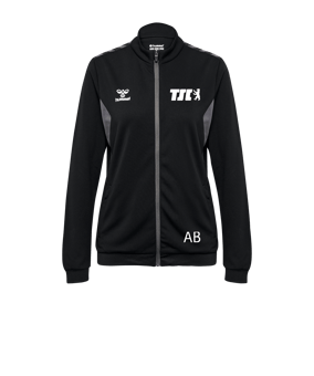 Hummel hmlAUTHENTIC PL Trainingsjacke Damen Schwarz F2001