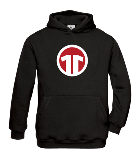 11teamsports Logo Hoody Kids Schwarz - schwarz
