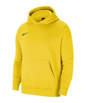 Nike Park 20 Fleece Hoody Kids Gelb Schwarz F719 - gelb