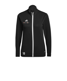 adidas Entrada 22 TK Trainingsjacke Damen Schwarz