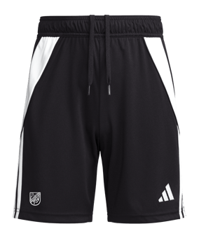 adidas Tiro 24 Short Kids Schwarz Weiss