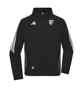 adidas Tiro 24 Windbreaker Schwarz Weiss