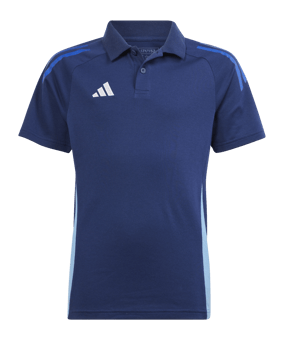 adidas Tiro 24 Competition Poloshirt Kids Blau - blau