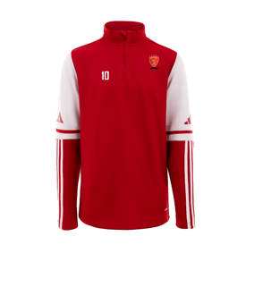 adidas Squadra 25 HalfZip Sweatshirt Rouge