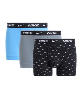 Nike Essential Cotton Stretch Trunk 3 Caleçon boxer Multicolore C2B4 - multicolore
