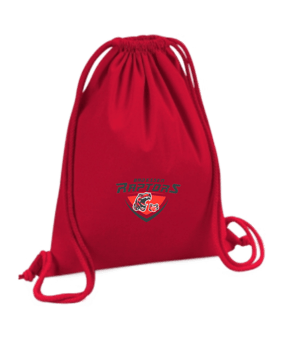 Merch Organic Premium Cotton Gymsack Classic Red