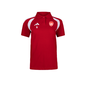 adidas Tiro 26 League Polo Femmes Rouge 