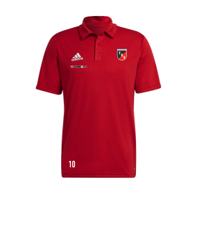 adidas Entrada 22 Poloshirt Rot