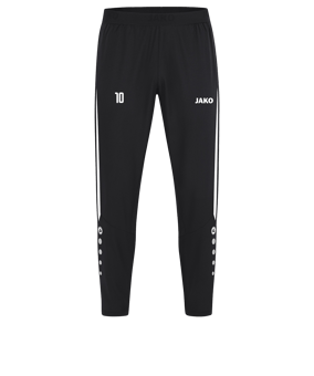 JAKO Power Freizeithose Schwarz Weiss F802