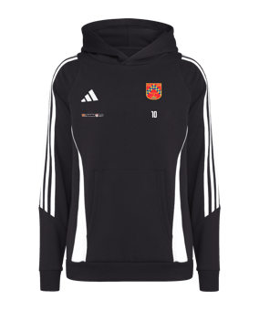 adidas Tiro 24 Hoody Kids Schwarz Weiss