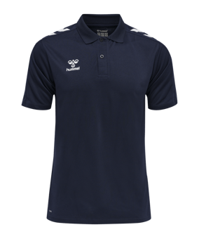 Hummel hmlCORE XK Functional Poloshirt Blau F7026 - blau