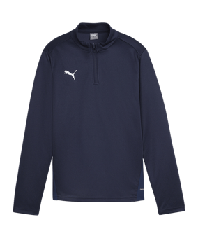 PUMA teamGOAL Training 1/4 Zip Sweatshirt Kids  Blau F06 - blau