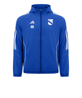 adidas Tiro 24 Windbreaker Blau