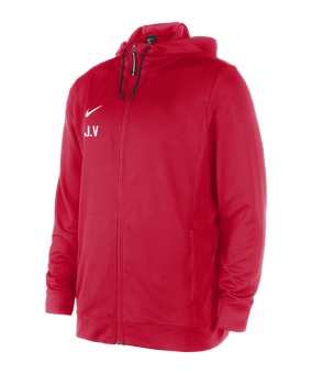 Nike Team Basketball Jack Met Capuchon Rood F657 