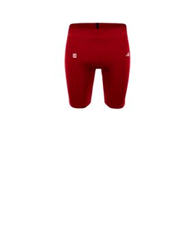 adidas Techfit Short Tight Serré Enfants Rouge 