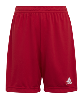 adidas Entrada 22 Short Kids Rot - rot