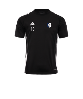 adidas Tiro 24 Trikot Schwarz Weiss