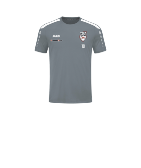 JAKO Power Trikot Kids Grau Weiss F840