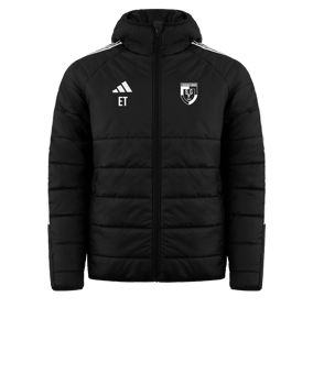 adidas Tiro 24 Winterjacke Schwarz Weiss