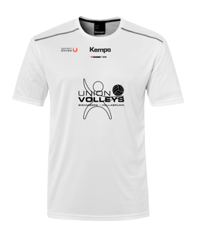 Kempa Poly T-Shirt Weiß F007