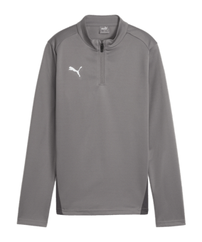 PUMA teamGOAL Training 1/4 Zip Sweatshirt Damen   Grau F13 - grau