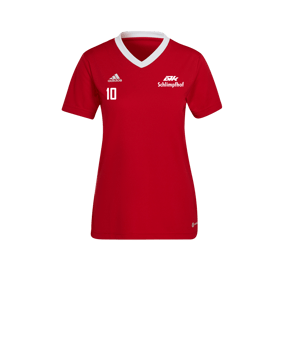 adidas Entrada 22 Trikot Damen Rot Weiss