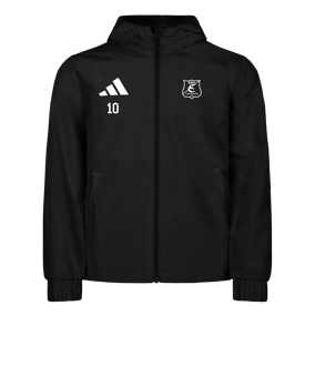 adidas Entrada 26 Regenjacke Schwarz