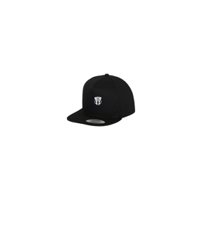 Merch 5 Panel Classic Snapback Cap Black Black