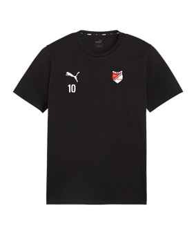 PUMA teamGOAL Casuals T-Shirt Schwarz F03