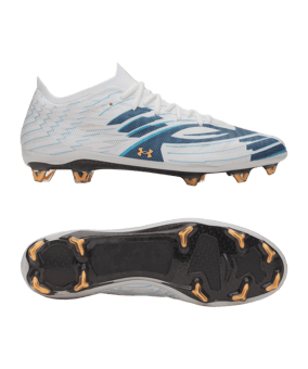 Under Armour Shadow Elite 4 Mach FG Boundless Blue Wit K100 - wit