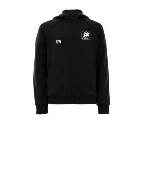 adidas Tiro 25 Travel Kapuzenjacke Kids Schwarz