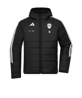 adidas Tiro 24 Winterjacke Schwarz Weiss