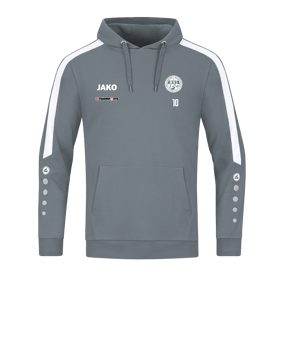 JAKO Power Hoody Grau Weiss F840