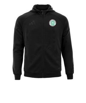 adidas Tiro 25 Travel Kapuzenjacke Schwarz