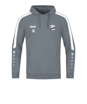 JAKO Power Hoody Grau Weiss F840