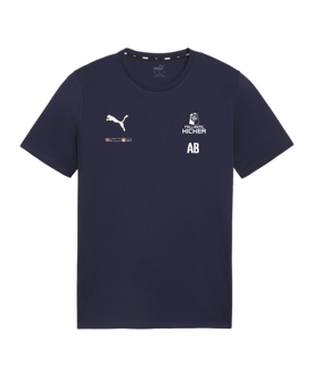 PUMA teamGOAL Casuals T-Shirt Blau F06