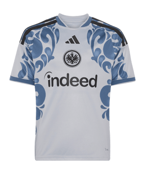 adidas Eintracht Frankfurt Maglietta 3rd 2026/2027 Bambini Grigio - grigio