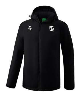 Erima Team Winterjacke Schwarz