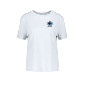Merch Muser T-Shirt Women White | #logo4c