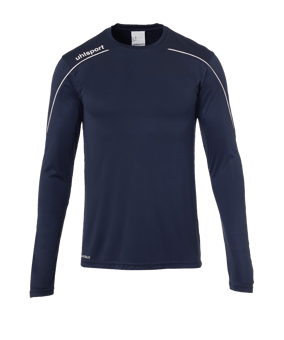 uhlsport Stream 22 Trikot langarm Blau Weiss F12 - blau