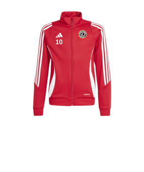 adidas Tiro 24 Trainingsjacke Kids Rot Weiss