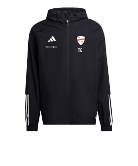 adidas Tiro 23 Competition Allwetterjacke Schwarz