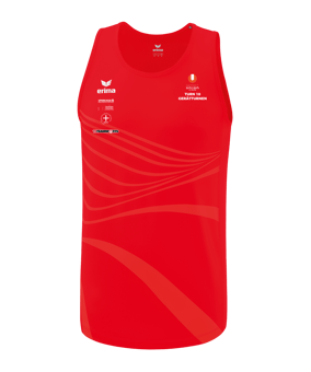Erima Racing Singlet Kids Rot