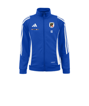 adidas Tiro 24 Trainingsjacke Damen Blau Weiss