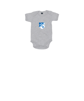 Merch Baby Body Heather Grey Melange | #logo4c