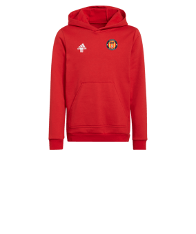 Sweat à capuche enfant adidas Entrada 22 Rouge 