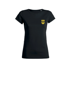 Merch Expresser T-Shirt Women Black | #justlogo1c