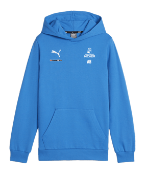PUMA teamGOAL Casuals Hoody Kids Blau F02