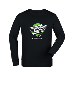 Merch Roller Sweatshirt Black | #faustball